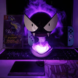 Luminária Gastly Aura Roxa