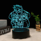 Anime Naruto Uzumaki LED Night Light Toys Akatsuki Kakashi Hatake Kid Bedroom Nightlight Itachi Uchiha 3D 7/16 colors Lamp Decor