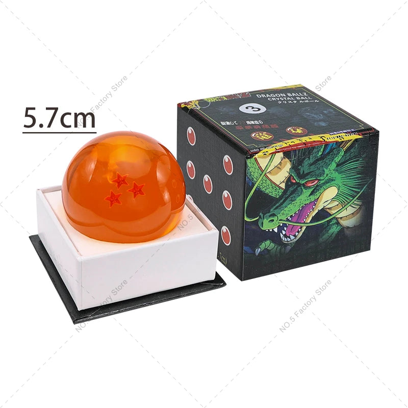 Dragon Ball Crystal Ball Lamp Action Figure Shenron Wish Balls Led Night Light Shenlong 1-7 Star Crystal Balls Anime Figurine