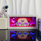 3D Anime Light Box Led Paper Carving  Bedroom Decor Night Lamp Cartoon Manga Shadow Glowing Lightbox Table Lamp for Friend Gifts