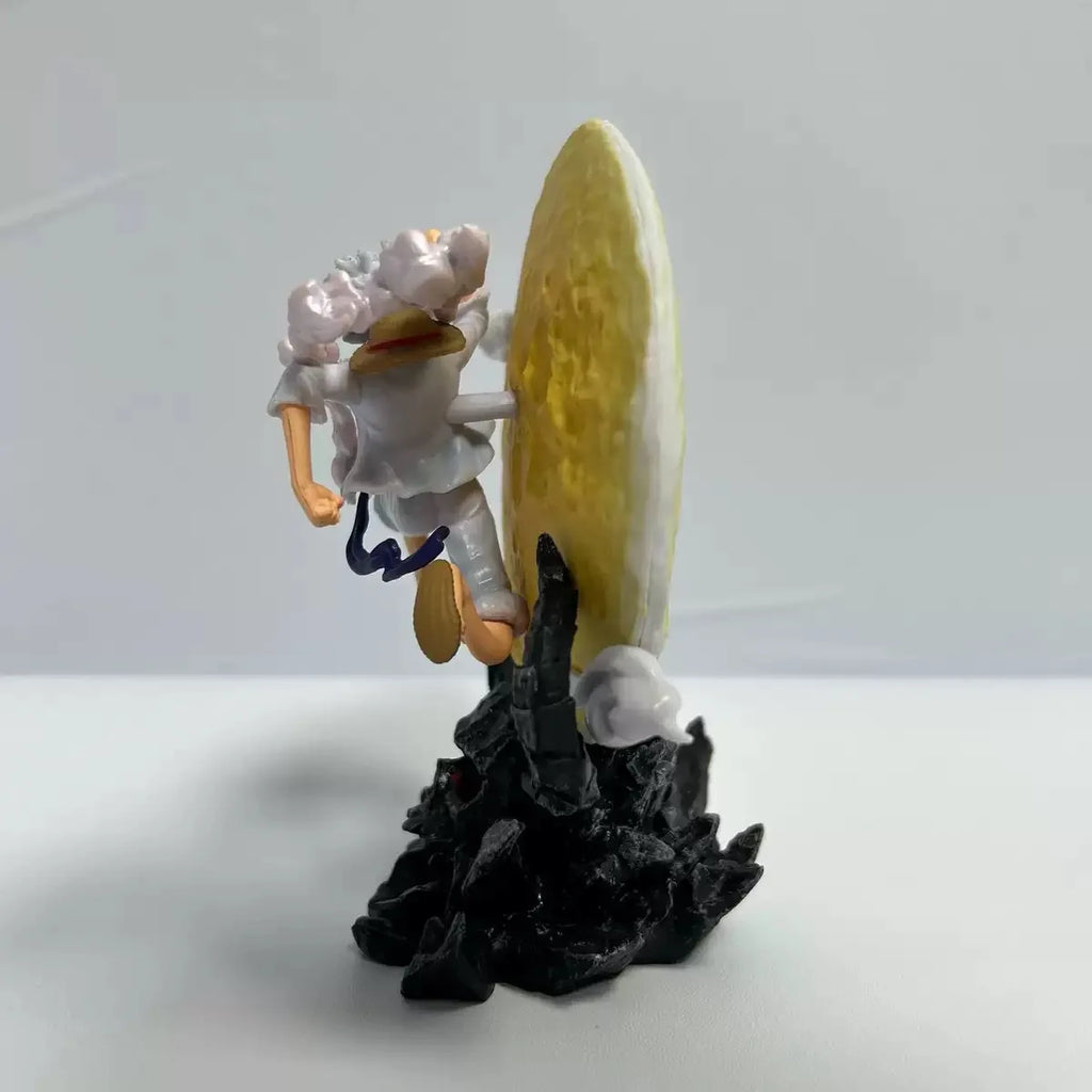 One Piece GK Ghost Island Moonbound Nika Fly Anime Model Statue Collectible Wholesale Pirate Ship Theme Decorations