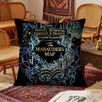 H-harry P-potter cushion cover Bedroom Sofa Decorative home Car portable Cushion Cover With Zipper Soft pillowcase