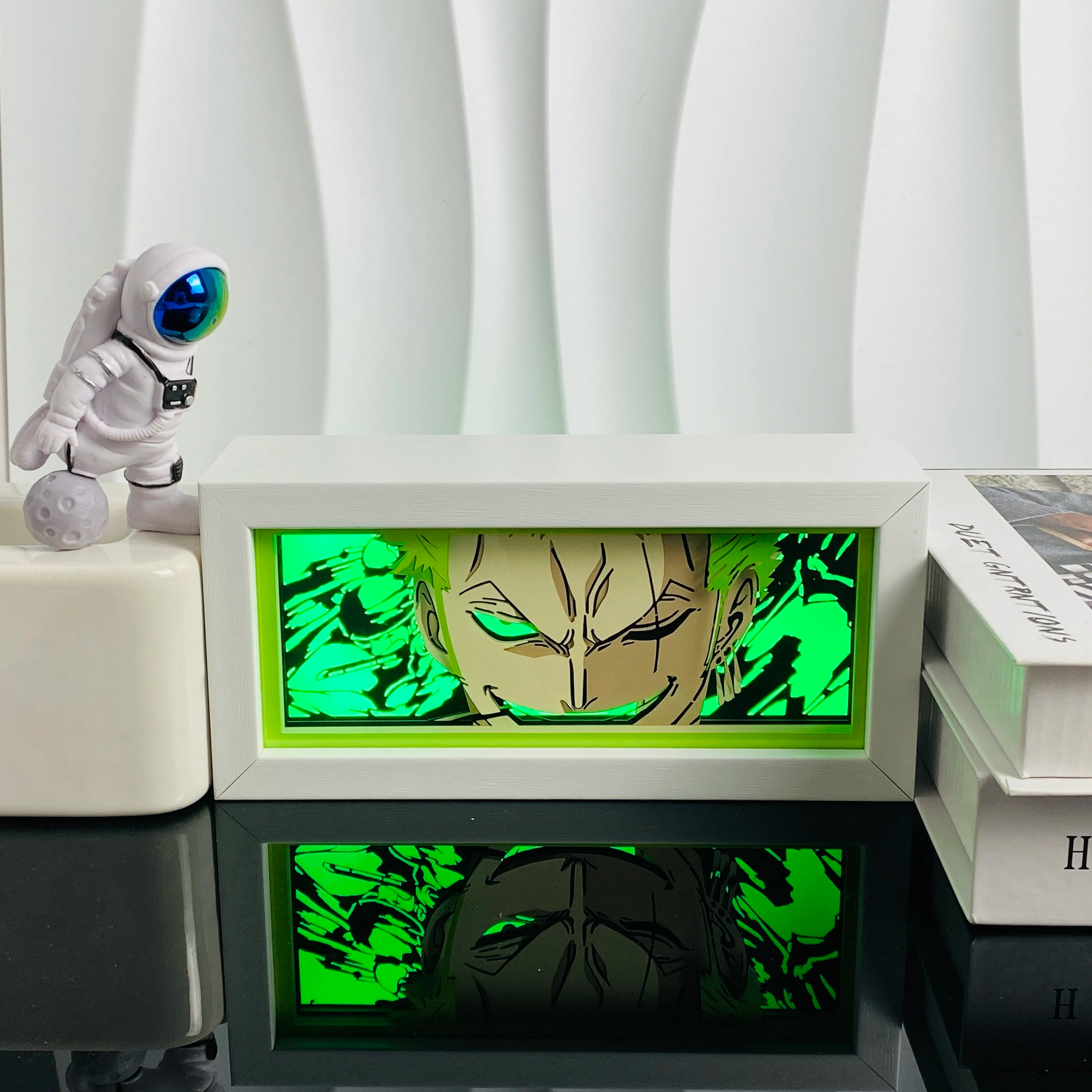 3D Anime Light Box Led Paper Carving  Bedroom Decor Night Lamp Cartoon Manga Shadow Glowing Lightbox Table Lamp for Friend Gifts