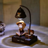 One Piece Luffy 3D LED Night Light, Anime Desktop Lamp for Study Office Decor - Cool Birthday Christmas Gift for Fans Men Women