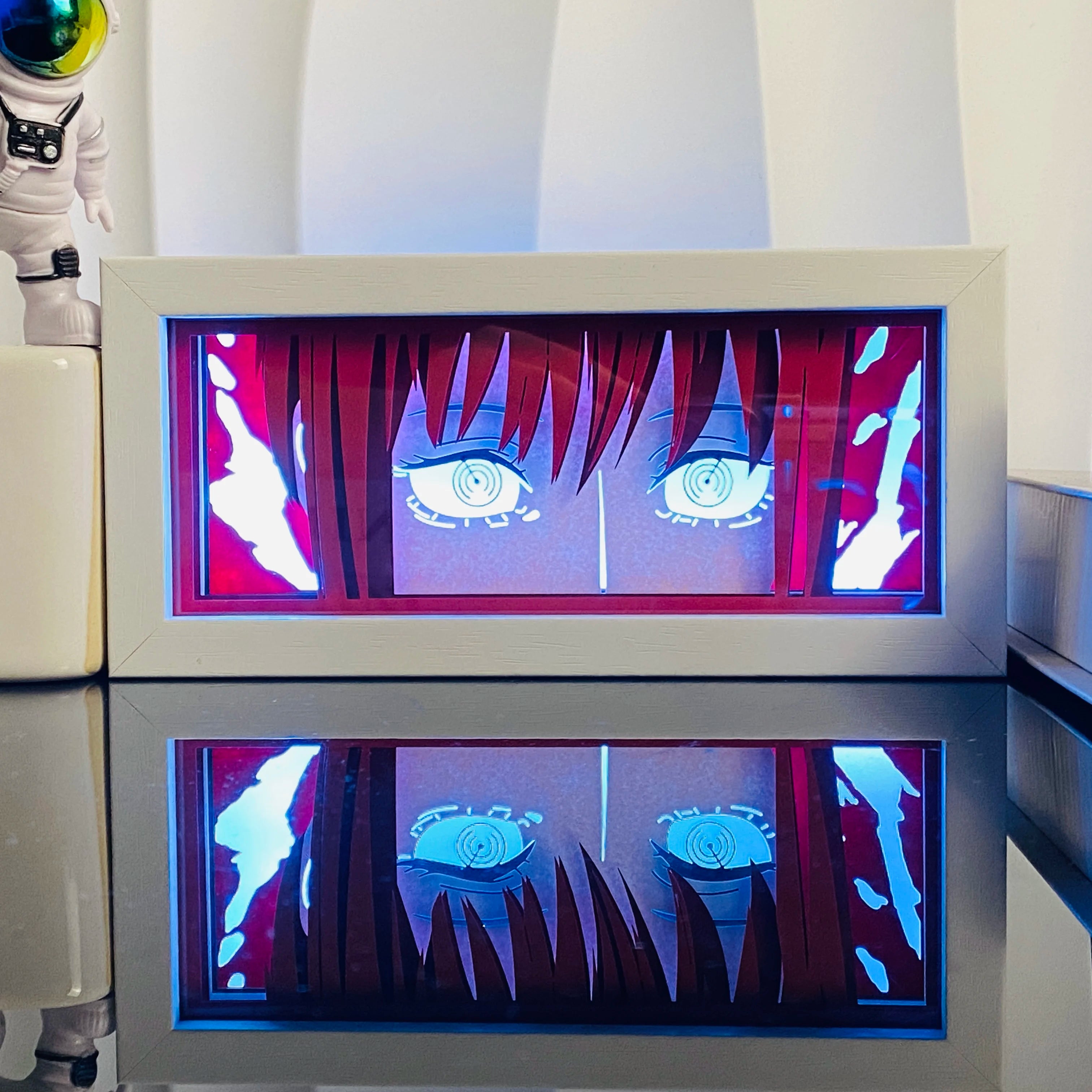 3D Anime Light Box Led Paper Carving  Bedroom Decor Night Lamp Cartoon Manga Shadow Glowing Lightbox Table Lamp for Friend Gifts