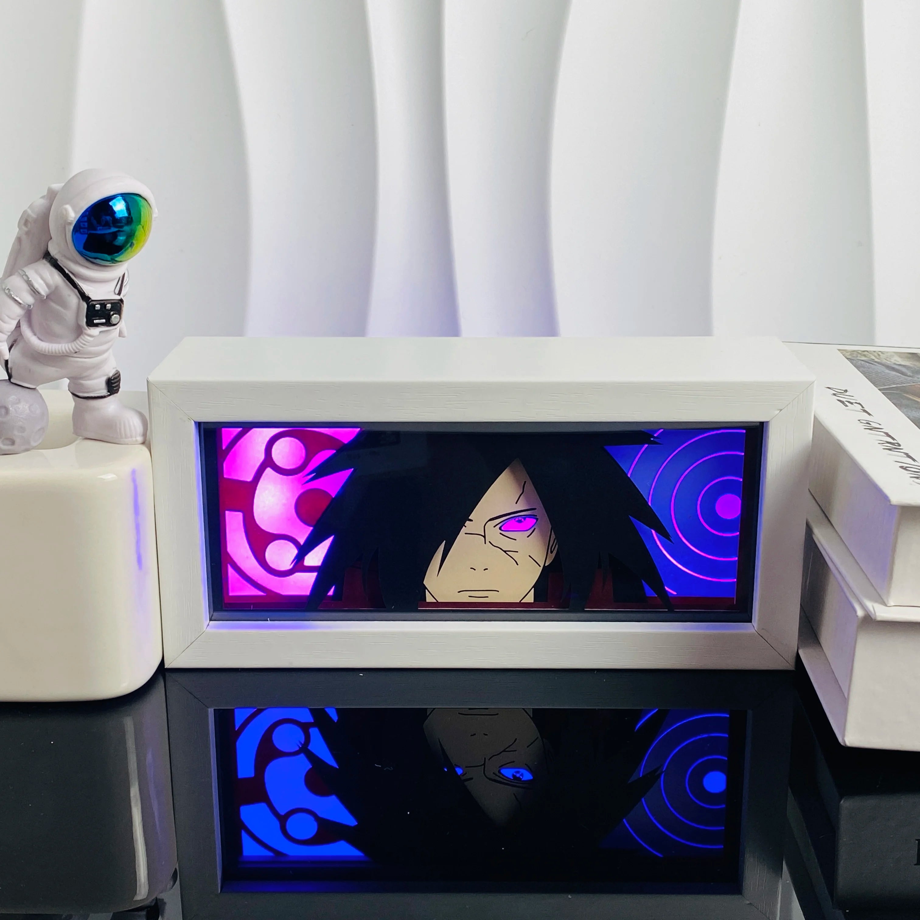 3D Anime Light Box Led Paper Carving  Bedroom Decor Night Lamp Cartoon Manga Shadow Glowing Lightbox Table Lamp for Friend Gifts