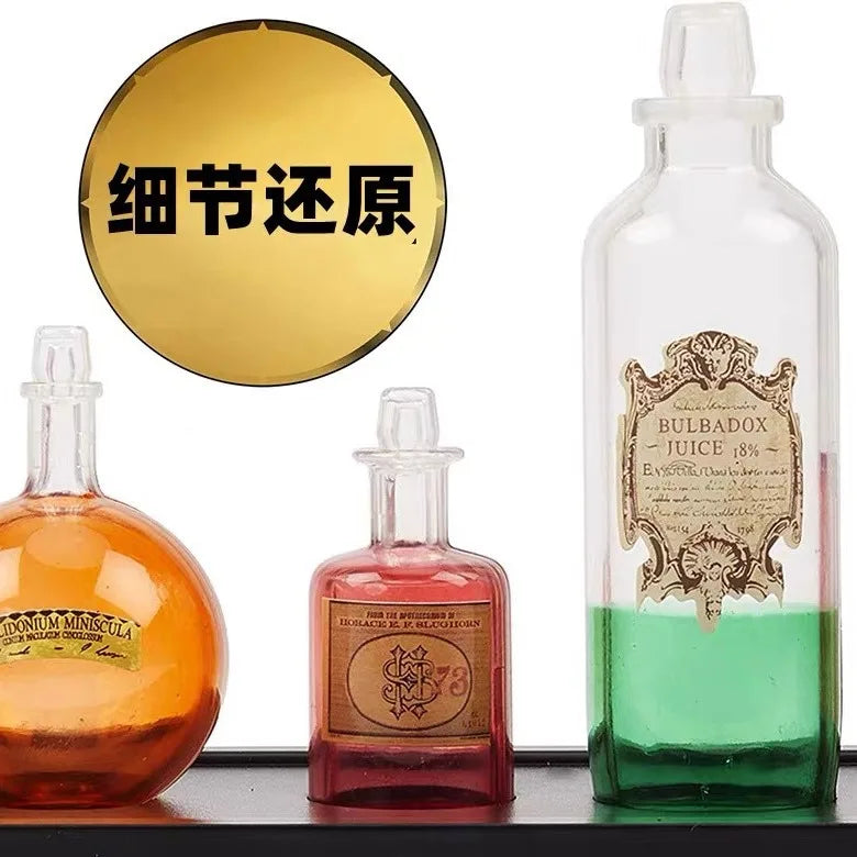 Harry Potter Magic World Potion Bottle Decorative Light Voice Controlled Flash Color Light Collectibles Atmosphere Kids Toy Gift