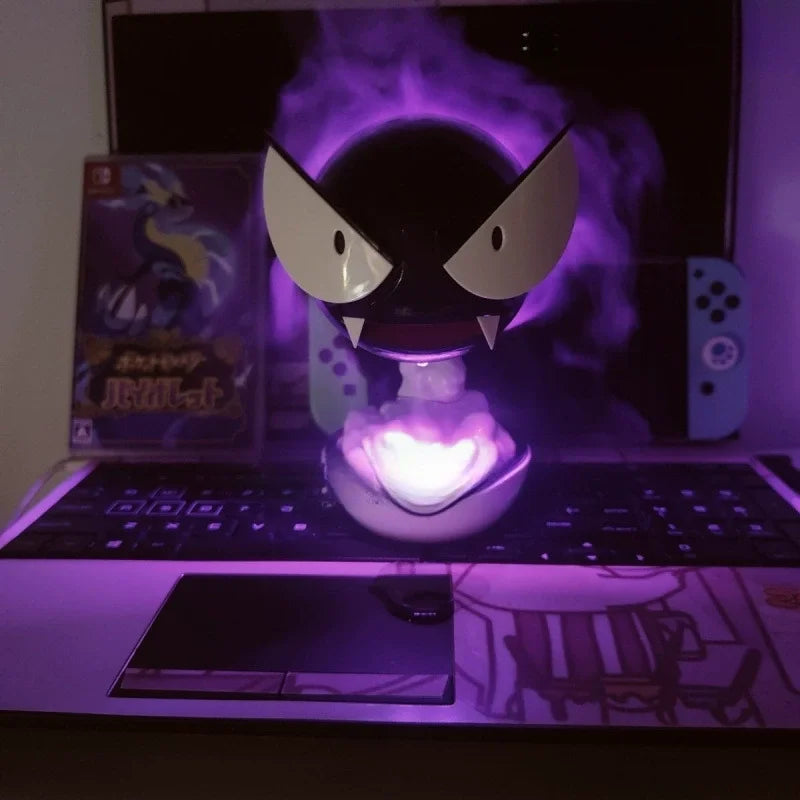 Pokemon Gastly Ghost Anime Action Figure Humidifier Night Light Collectible Desktop Decoration Model Toy Children Figurine Gift