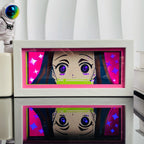 3D Anime Light Box Led Paper Carving  Bedroom Decor Night Lamp Cartoon Manga Shadow Glowing Lightbox Table Lamp for Friend Gifts