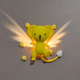 CERBERUS Night Light Cardcaptor Sakura Anime Peripherals Cute Cartoon Originality Modelling Rechargeable Atmosphere Lights Gifts