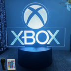 NEON GAMER 3D Lamp LED Night Light Gaming Setup RGB Children's Lamps Gamer Room Decoration Bedroom Table Lamp Personalized Gifts