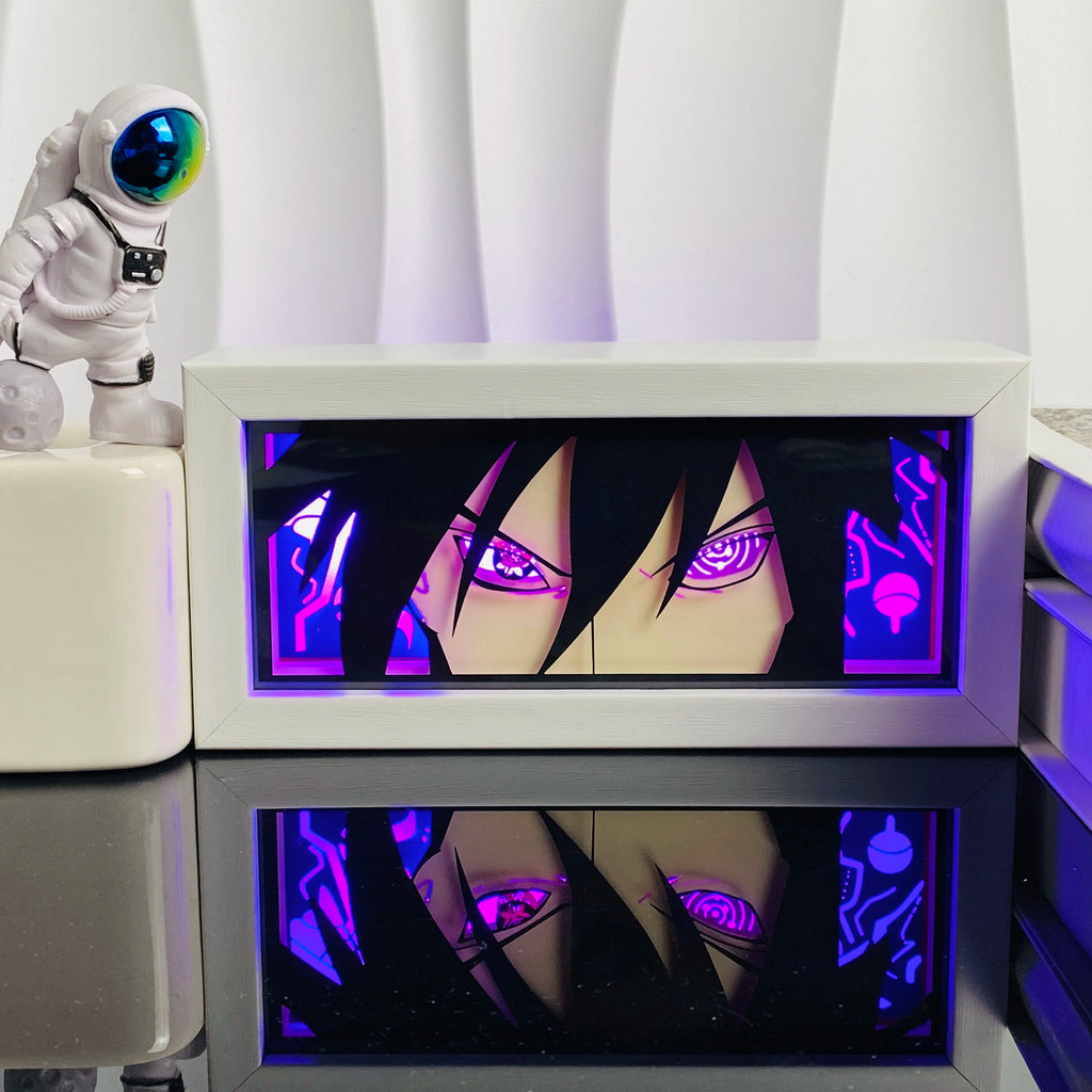 3D Anime Light Box Led Paper Carving  Bedroom Decor Night Lamp Cartoon Manga Shadow Glowing Lightbox Table Lamp for Friend Gifts
