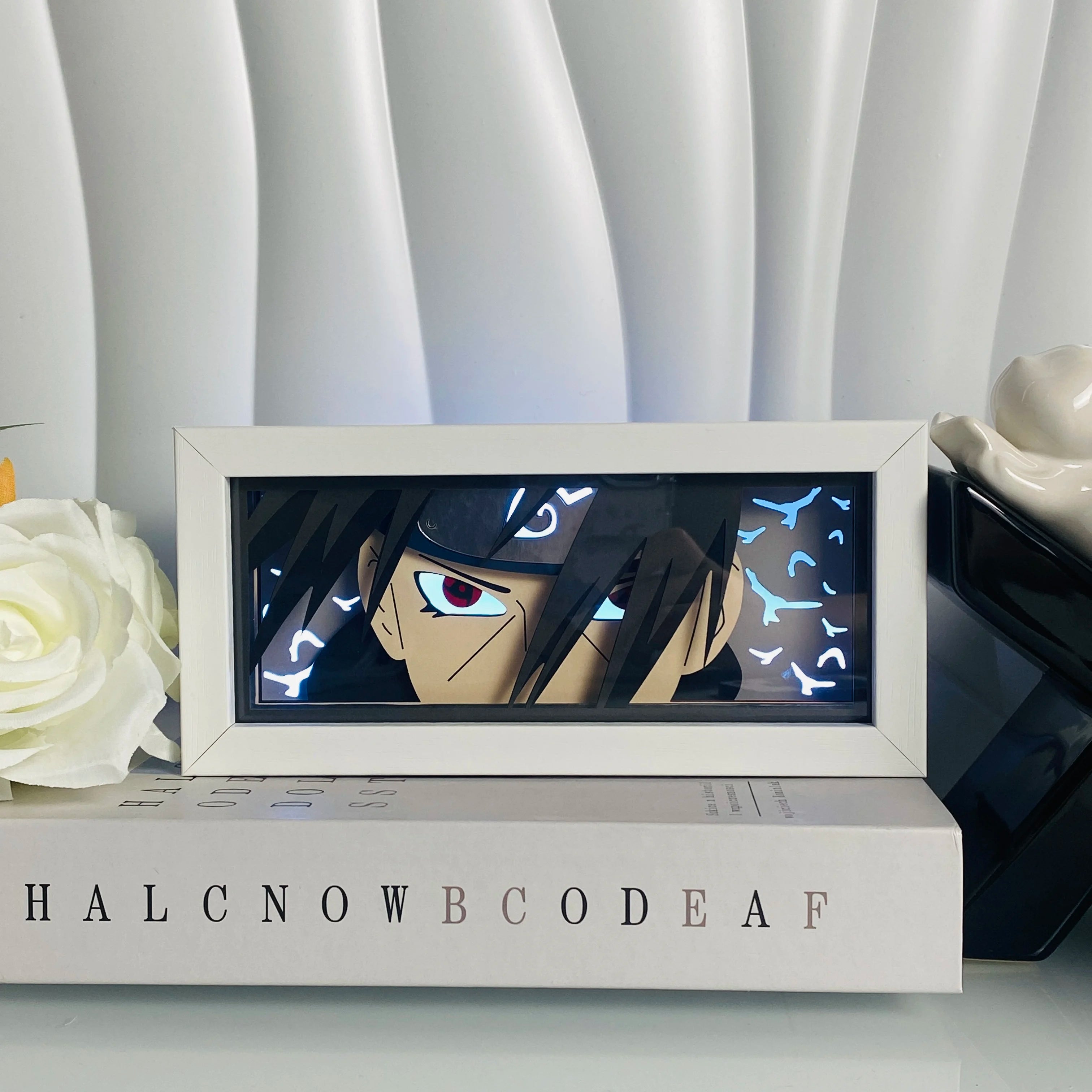 3D Anime Light Box Led Paper Carving  Bedroom Decor Night Lamp Cartoon Manga Shadow Glowing Lightbox Table Lamp for Friend Gifts