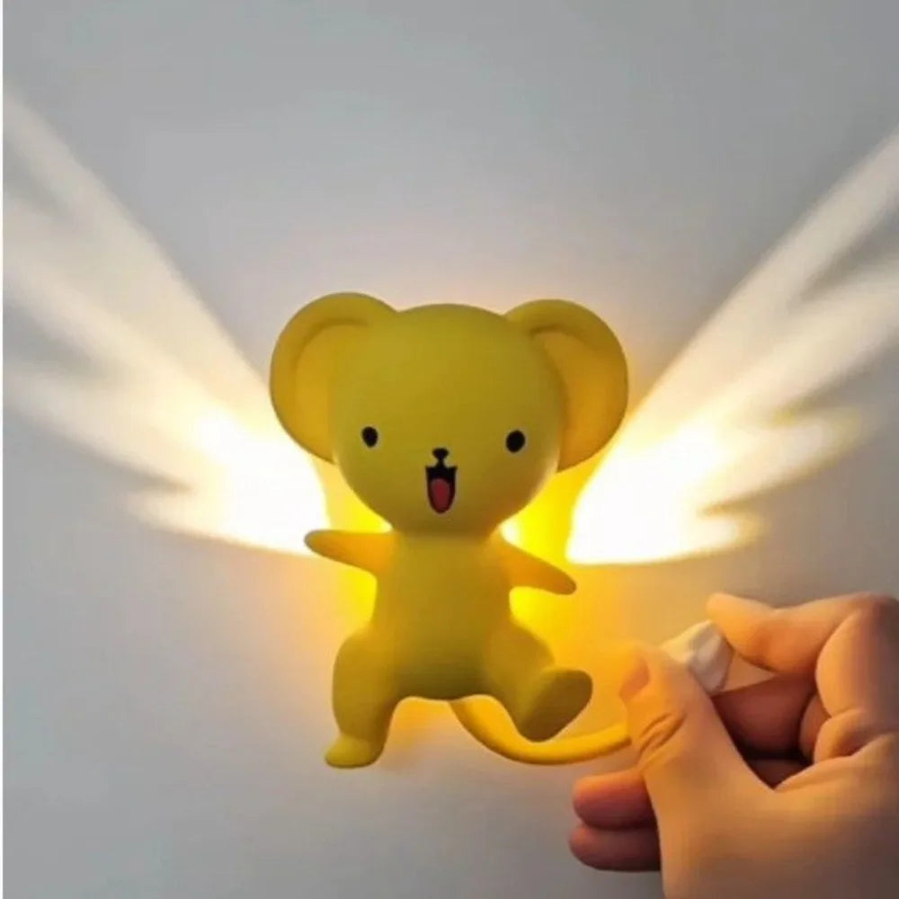 CERBERUS Night Light Cardcaptor Sakura Anime Peripherals Cute Cartoon Originality Modelling Rechargeable Atmosphere Lights Gifts