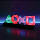For PS4/PS5 Game Icon Lamp Sign Sound Control Decorative Lamp Colorful Lampstand 2Types Table Top Atmosphere Small Night Light
